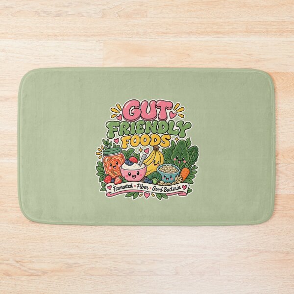 Item preview, Gut Friendly Foods, Fermented, Fiber & Good Bacteria,  Healthy Eating Design designed and sold by Right-UR.