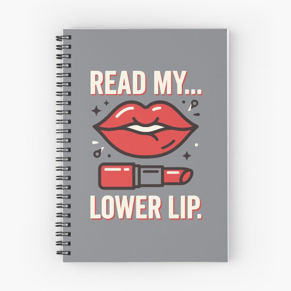 Item preview, Read My Lower Lip Retro Makeup designed and sold by Amir Faysal.