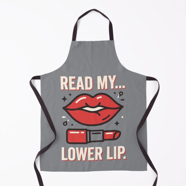 Item preview, Read My Lower Lip Retro Makeup designed and sold by Amir Faysal.