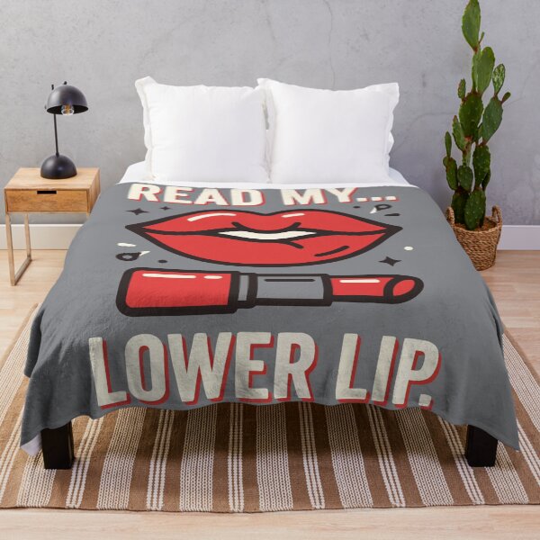 Item preview, Read My Lower Lip Retro Makeup designed and sold by Amir Faysal.