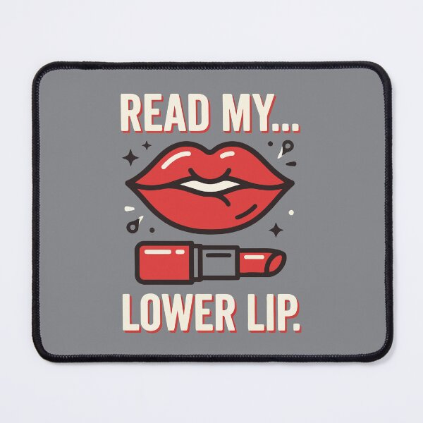 Item preview, Read My Lower Lip Retro Makeup designed and sold by Amir Faysal.