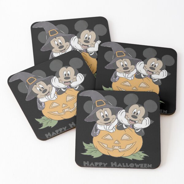 Item preview, Vintage Cartoon Mice Happy Halloween Pumpkin designed and sold by ZEtexaxe.