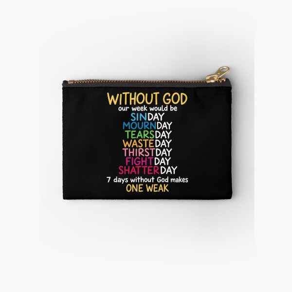 Item preview, Without God Inspirational Christian Message designed and sold by Mind-Drift.