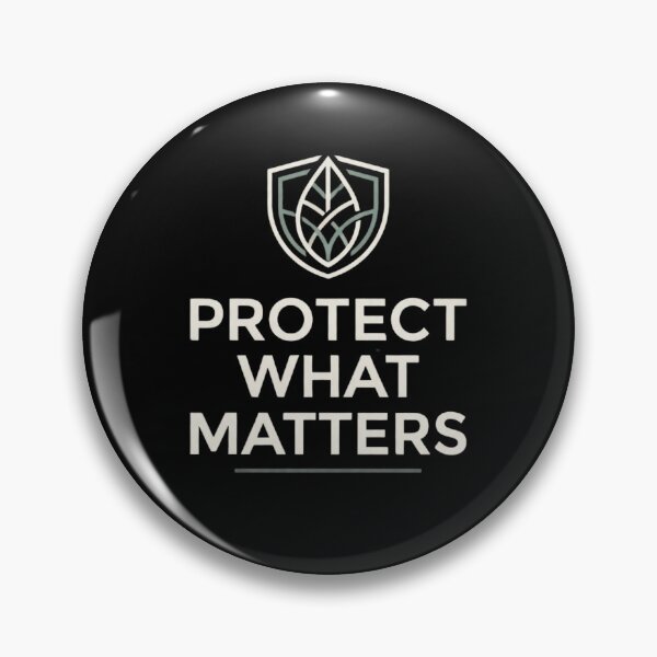 Item preview, Protect What Matters Cybersecurity & Environmental Engineer Shield designed and sold by Amr Darwish Graphic designer.