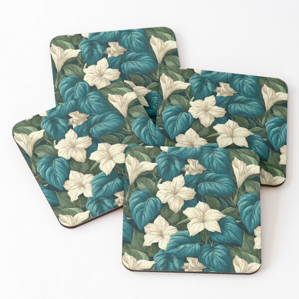 Item preview, Petaled Pothos Print  - Birthday Flower Pattern - Gift Ideas For Women designed and sold by RoyalStarsPatts.
