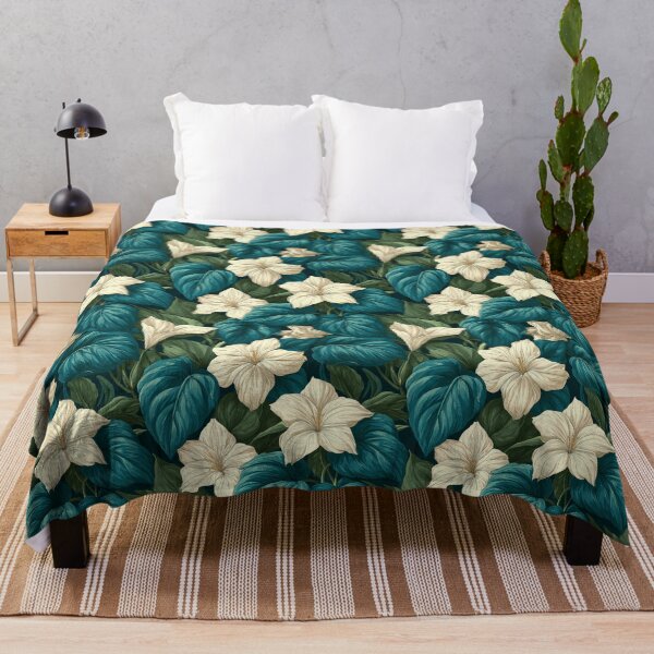 Item preview, Petaled Pothos Print - Birthday Flower Pattern - Gift Ideas For Women designed and sold by RoyalStarsPatts.