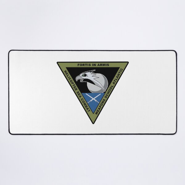 Item preview, US Navy Helicopter Sea Combat Weapons School Atlantic Patch designed and sold by CharlieDesings.