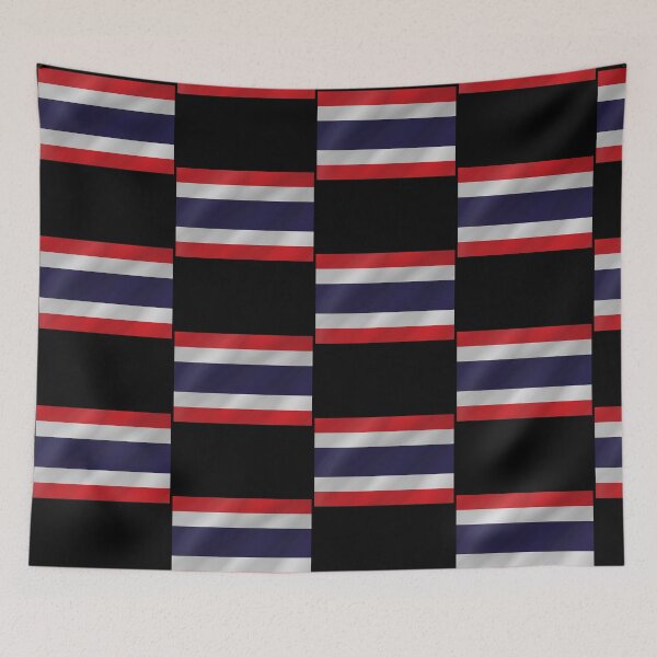 Item preview, Thai Flag Wave Thailand Pride Design designed and sold by yazdogs.