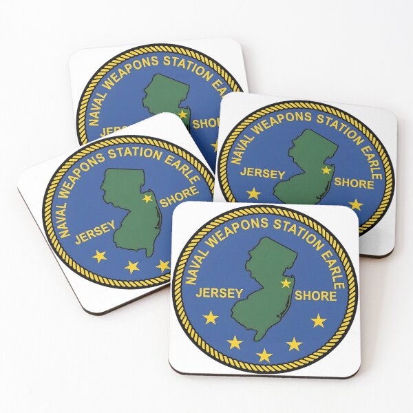Item preview, US Navy Naval Weapons Station Earle New Jersey Patch designed and sold by CharlieDesings.