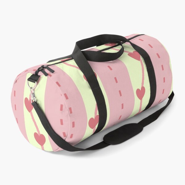 Item preview, Cute Pink Vertical Stripes and Wavy Heart Seamless Pattern Background designed and sold by Manyart13031992.