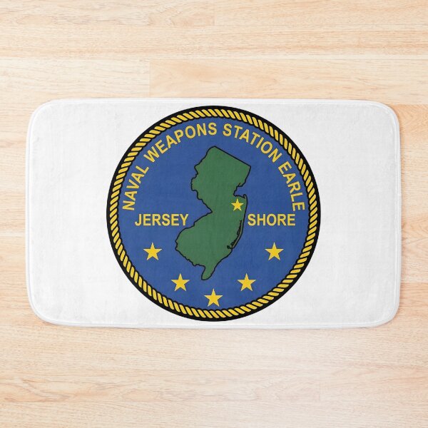 Item preview, US Navy Naval Weapons Station Earle New Jersey Patch designed and sold by CharlieDesings.