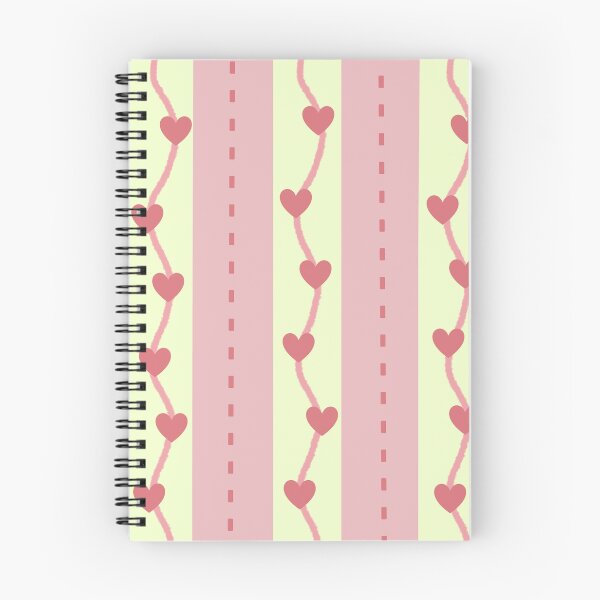 Item preview, Cute Pink Vertical Stripes and Wavy Heart Seamless Pattern Background designed and sold by Manyart13031992.