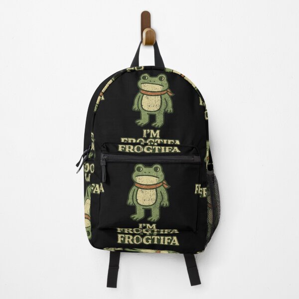 Item preview, I'm Frogtifa Cute Funny Frog Pun Retro Vintage Design designed and sold by SEINENGAPPI19.