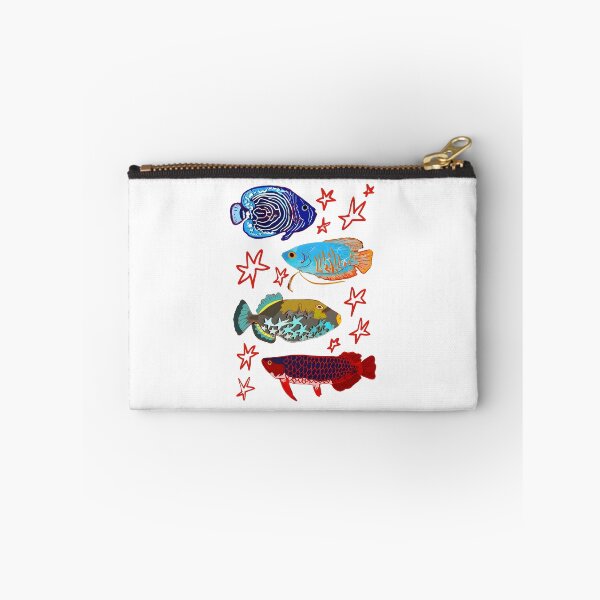Item preview, Colorful Tropical Fish and Star Art designed and sold by ostenlee.