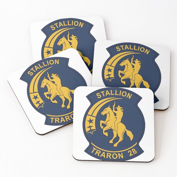 Item preview, US Navy Training Squadron TWENTY-EIGHT VT-28 Rangers Patch designed and sold by CharlieDesings.