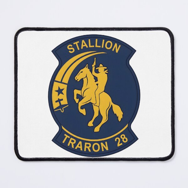 Item preview, US Navy Training Squadron TWENTY-EIGHT VT-28 Rangers Patch designed and sold by CharlieDesings.
