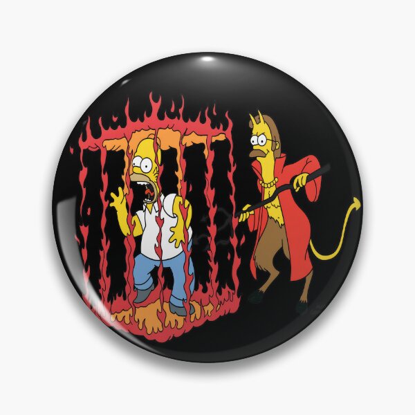 Item preview, Funny Cartoon Devil And Trapped Man Retro Halloween designed and sold by ZEtexaxe.