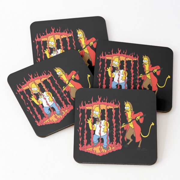Item preview, Funny Cartoon Devil And Trapped Man Retro Halloween designed and sold by ZEtexaxe.