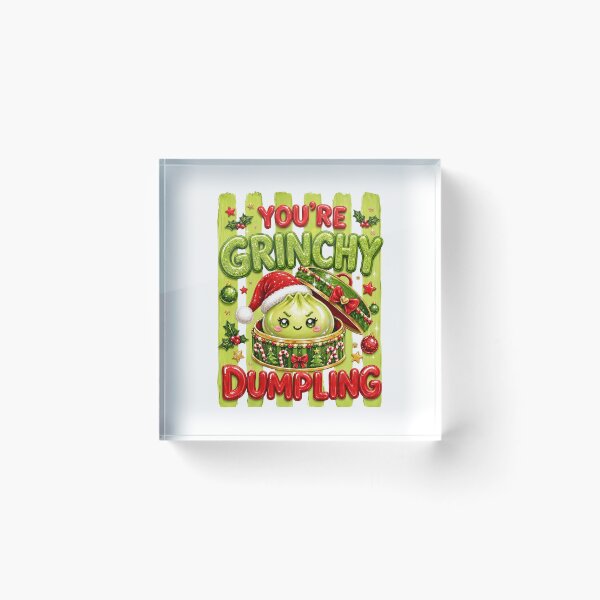 Item preview, You're a Grinchy Dumpling Christmas Funny Green Holiday designed and sold by thefirstbroo.