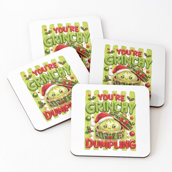 Item preview, You're a Grinchy Dumpling Christmas Funny Green Holiday designed and sold by thefirstbroo.