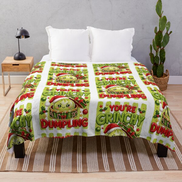 Item preview, You're a Grinchy Dumpling Christmas Funny Green Holiday designed and sold by thefirstbroo.