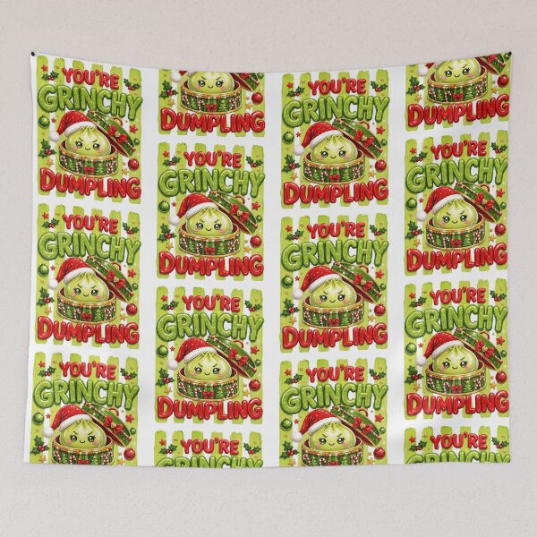 Item preview, You're a Grinchy Dumpling Christmas Funny Green Holiday designed and sold by thefirstbroo.