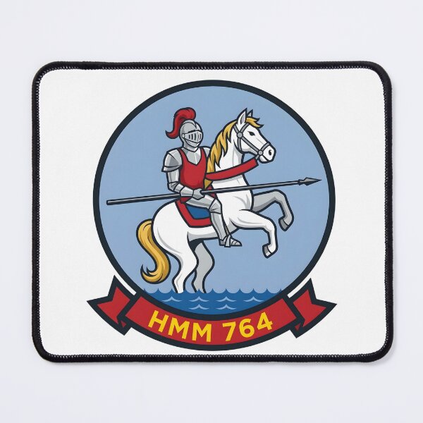 Item preview, US Marine Corps HMM-764 Moonlight Knights Squadron Patch designed and sold by CharlieDesings.