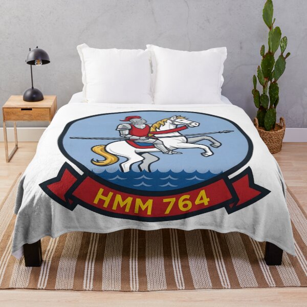 Item preview, US Marine Corps HMM-764 Moonlight Knights Squadron Patch designed and sold by CharlieDesings.