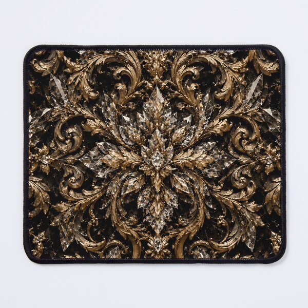 Item preview, Luxury Gothic Gold Baroque Ornament designed and sold by KuzeyWestStudio.
