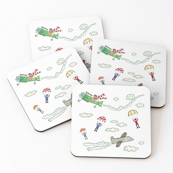 Item preview, Planes and Parachutes designed and sold by Helen McCartney Designs.