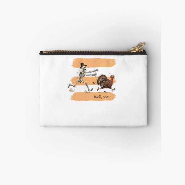 Item preview, Funny Thanksgiving Skeleton Chase Design designed and sold by Mind-Drift.