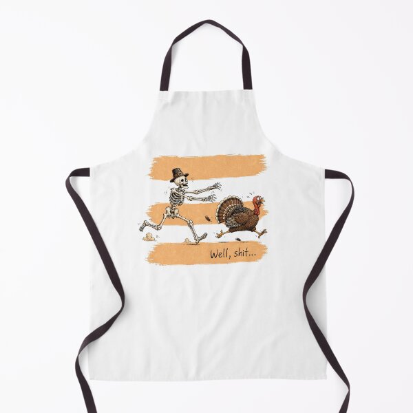 Item preview, Funny Thanksgiving Skeleton Chase Design designed and sold by Mind-Drift.