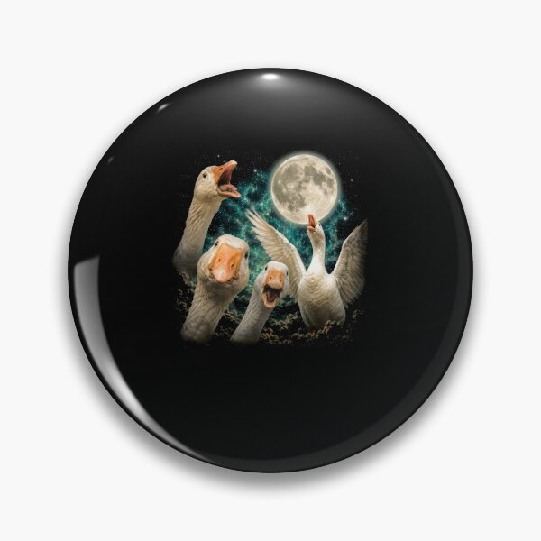 Item preview, Goose Quartet Under Full Moon Fantasy designed and sold by ostenlee.