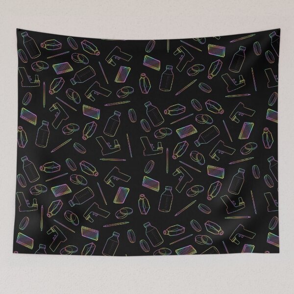 Item preview, Pastel Rainbow Gradient Cell Culture Pattern designed and sold by emmacatwheels.