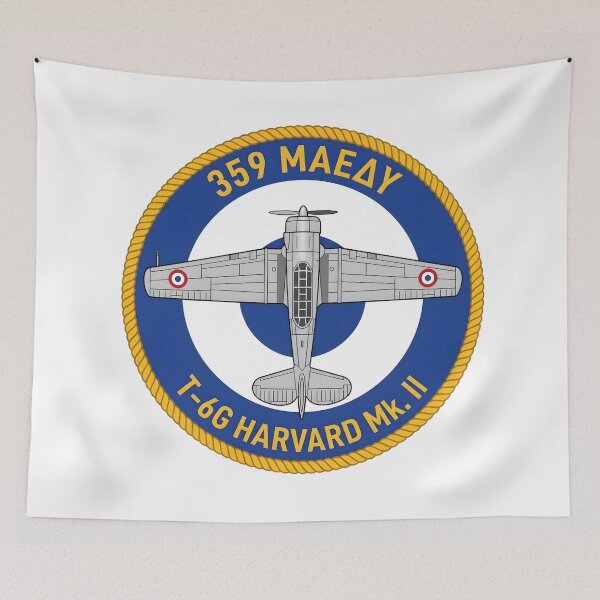 Item preview, Hellenic Air Force 359 MAEDY T-6G Harvard Mk. II Patch designed and sold by CharlieDesings.