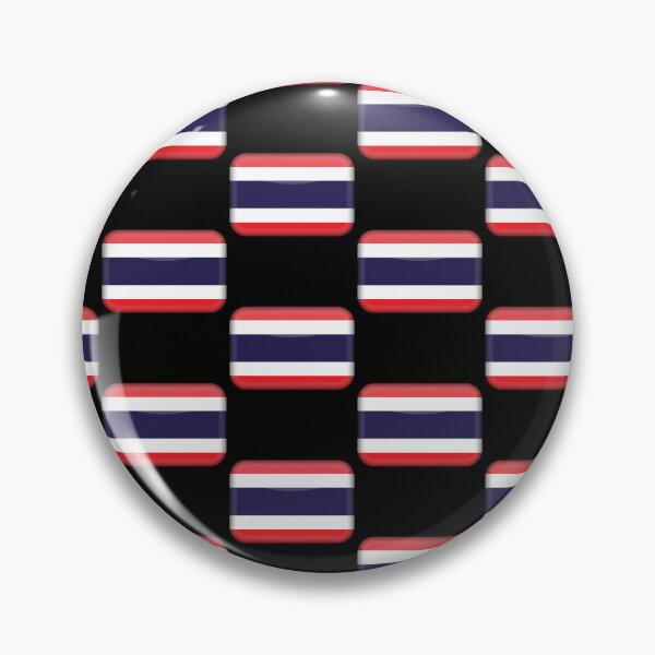 Item preview, Thai 3D Flag Thailand Pride Design designed and sold by yazdogs.