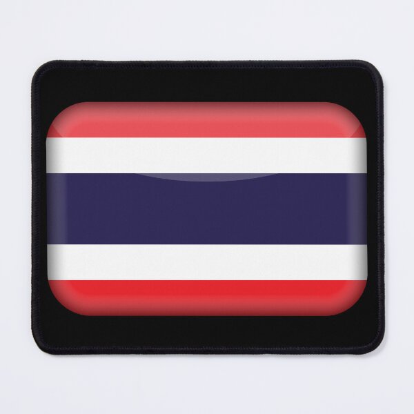 Item preview, Thai 3D Flag Thailand Pride Design designed and sold by yazdogs.