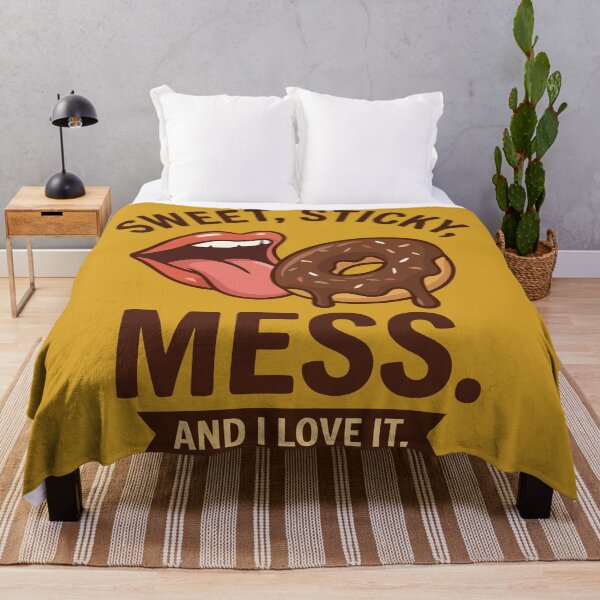 Item preview, Sweet Sticky Mess And I Love It Funny Donut Lover designed and sold by Amir Faysal.