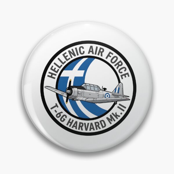 Item preview, Hellenic Air Force T-6G Harvard Mk. II Commemorative Patch designed and sold by CharlieDesings.