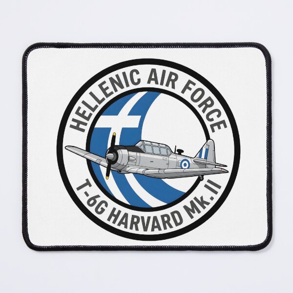 Item preview, Hellenic Air Force T-6G Harvard Mk. II Commemorative Patch designed and sold by CharlieDesings.