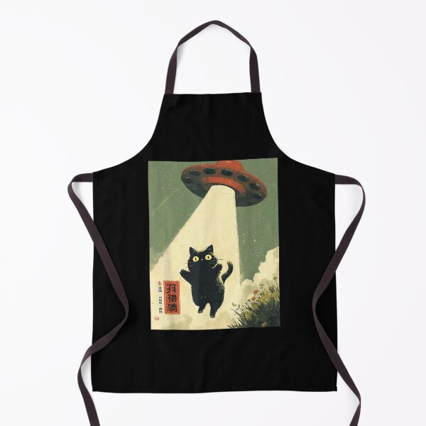 Item preview, Vintage Japanese Cat UFO Adventure designed and sold by Mind-Drift.