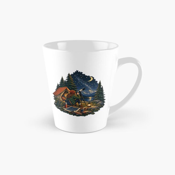 Item preview, Stargazing Camper Under a Crescent Moon designed and sold by Danioss.