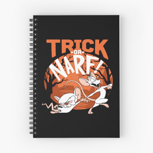 Item preview, Trick Or Narf Funny Lab Mice Spooky Halloween Moon designed and sold by ZEtexaxe.