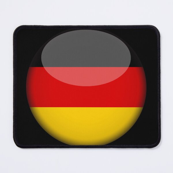 Item preview, German 3D Round Flag German Pride Design designed and sold by yazdogs.