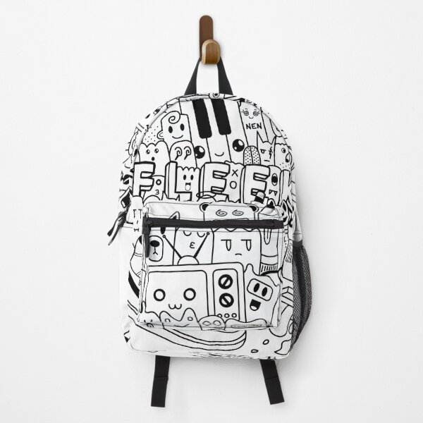 Item preview, Black/white Fleeky Doodle comprising new age Interests designed and sold by grofith22.