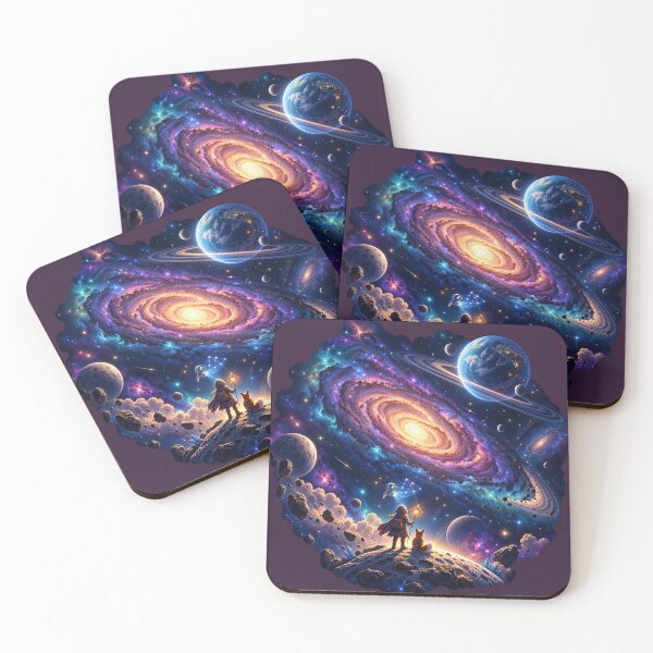 Item preview, Among the Stars Cosmic Explorer Fantasy Art designed and sold by ADEL MASSRY (AM)©.