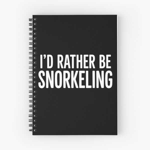 Item preview, I'd Rather Be Snorkeling Funny Saying Humor Ocean Vacation Beach designed and sold by Trendably.