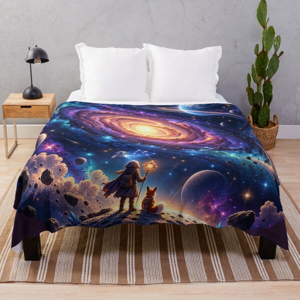 Item preview, Among the Stars Cosmic Explorer Fantasy Art designed and sold by ADEL MASSRY (AM)©.