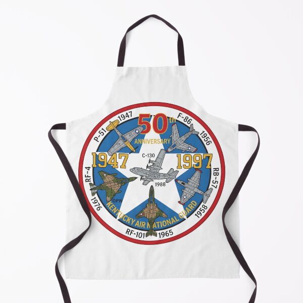 Item preview, Kentucky Air National Guard 50th Anniversary Commemorative Patch designed and sold by CharlieDesings.