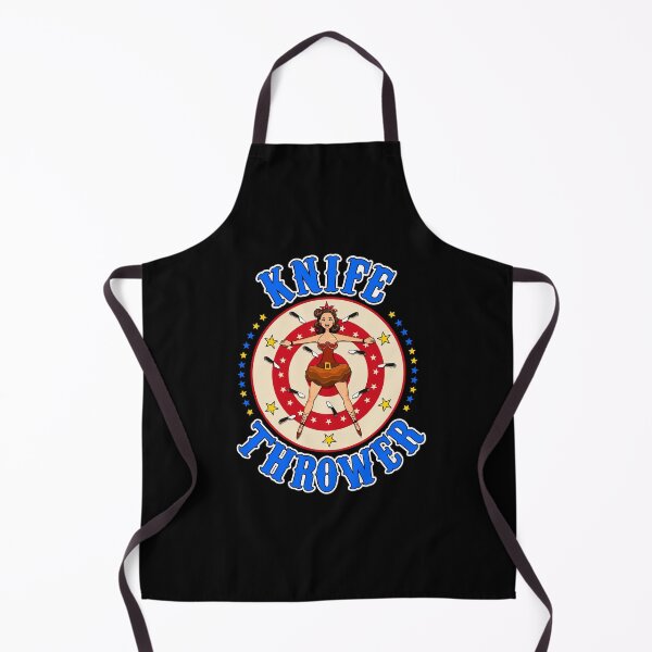 Item preview, Knife Thrower Circus Monkey Poster designed and sold by DANGERSTRANG.